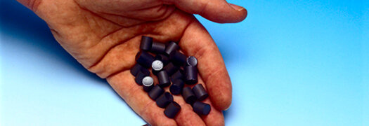 Kernbrennstoff Uran Uranpellets