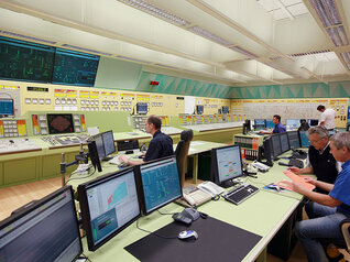 Kommandoraum Kernkraftwerk Leibstadt