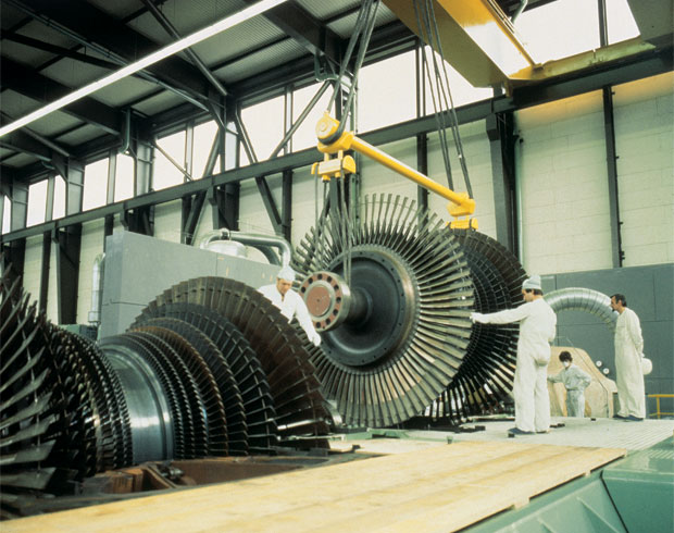 Turbine Kernkraftwerk